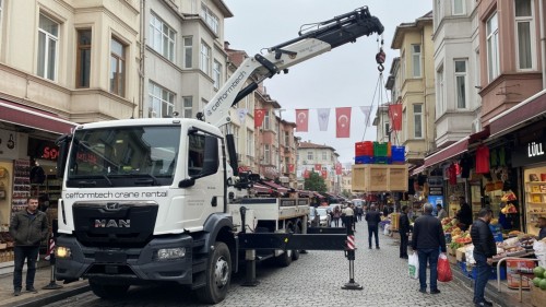 Pendik Çarşı Vinç Kiralama