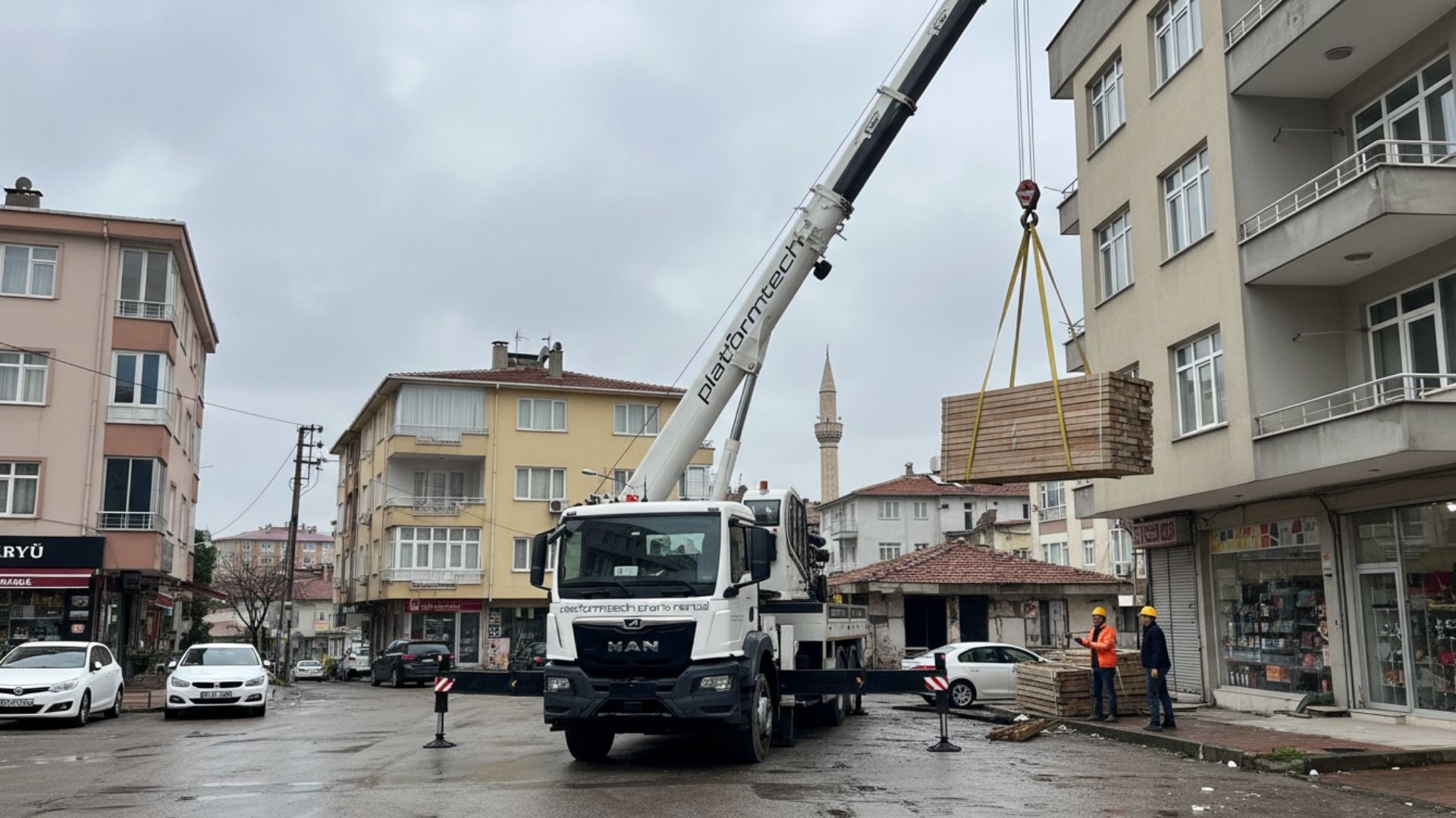  Harmandere Vinç Kiralama 