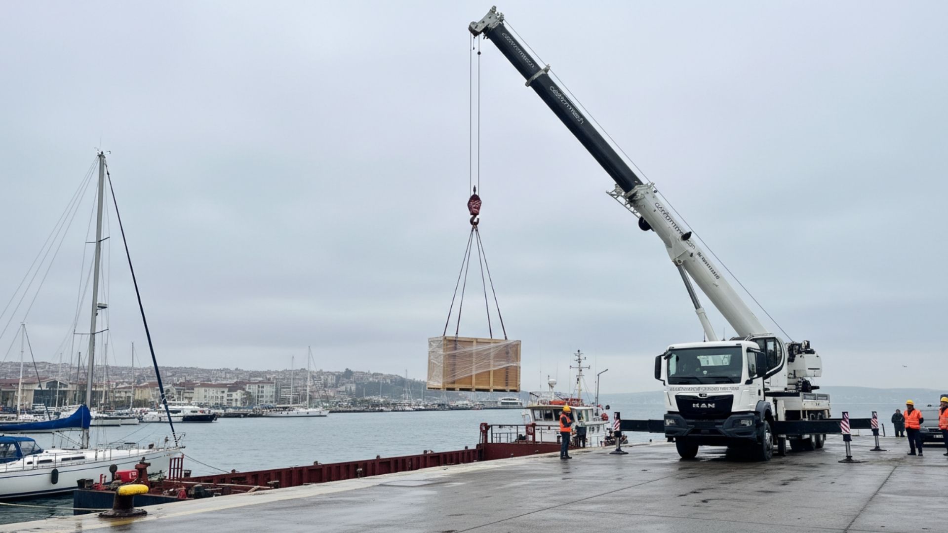  Pendik Marina (Marinturk) Vinç Kiralama 
